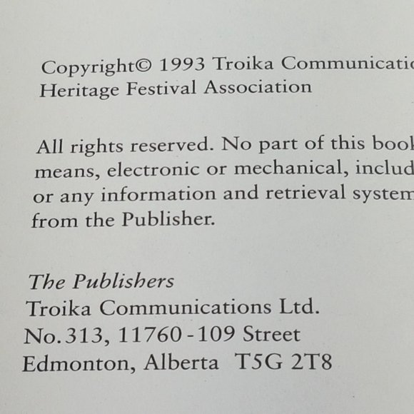 Vintage 1990s Edmonton Heritage Festival Cookbook Edmonton Alberta Ethnic Recipe - Picture 3 of 16